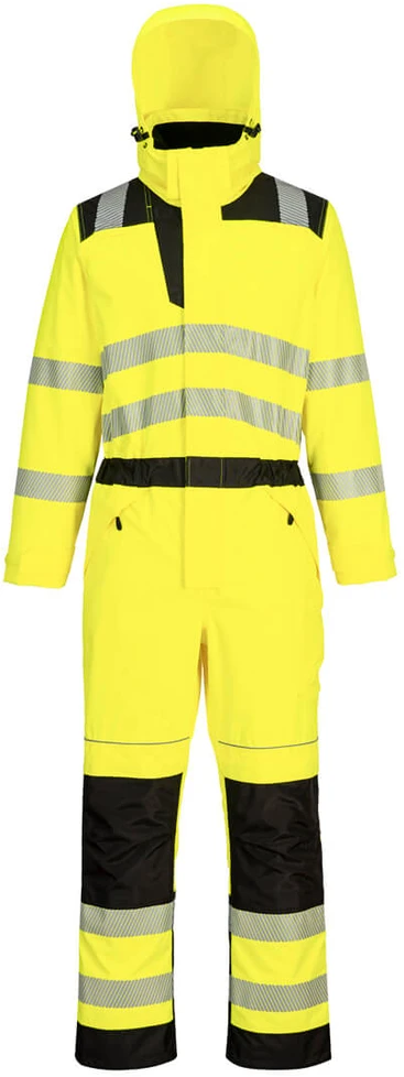 Gero matomumo žieminis PORTWEST PW355 kombinezonas, Dydis: M, Pw spalvos: Geltona/Juodas