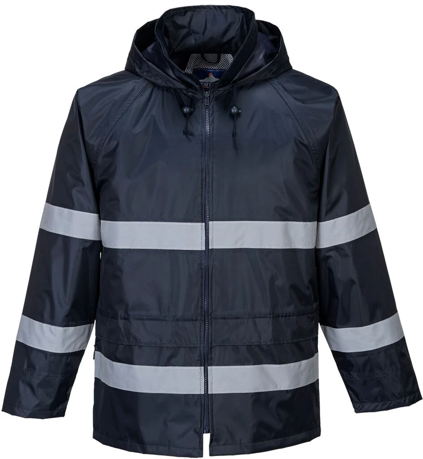 IONA striukė nuo lietaus Portwest F440, Dydis: M, Pw spalvos: Juodas