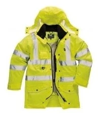 Itin ryškaus matomumo PORTWEST S427 striukė 7 viename, Dydis: 4XL, Pw spalvos: Geltona