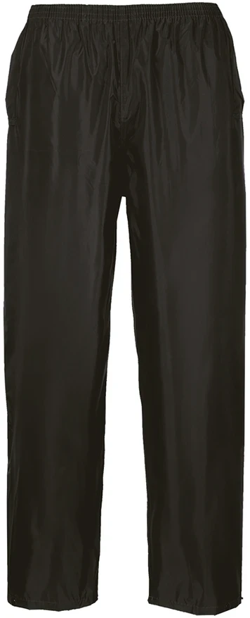 Kelnės nuo lietaus Portwest S441, Dydis: 5XL, Pw spalvos: Juodas