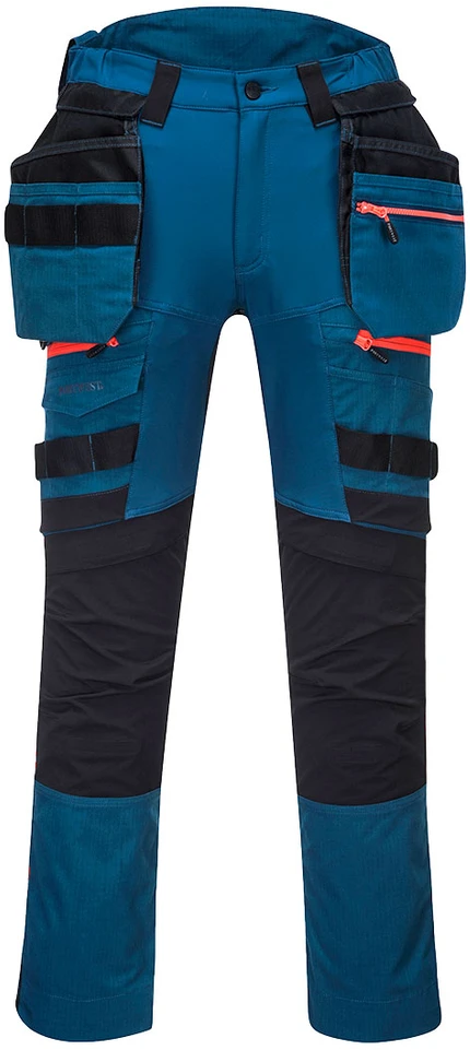 Kelnės su nusegamomis kišenėmis PORTWEST DX440, Dydis: 48, Pw spalvos: Metro Mėlyna