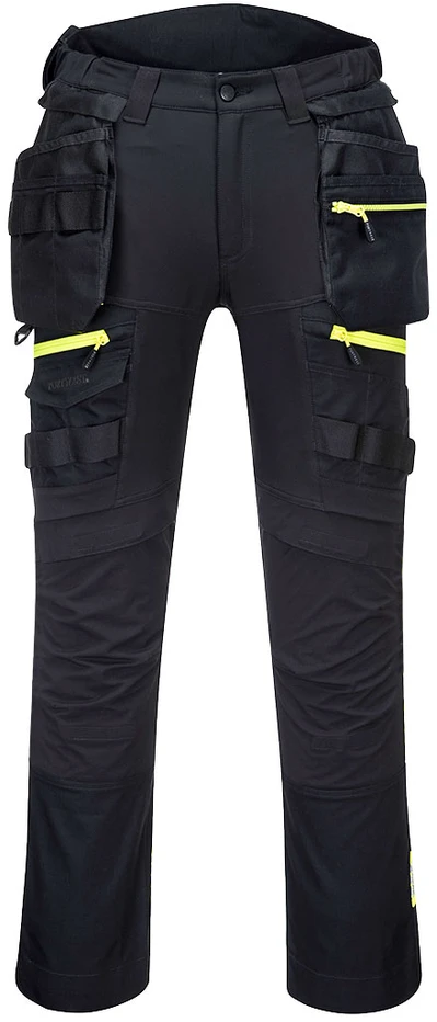 Kelnės su nusegamomis kišenėmis PORTWEST DX440, Dydis: 36, Pw spalvos: Juodas Short