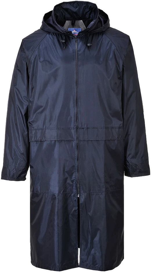 Klasikinis apsiaustas nuo lietaus Portwest S438, Dydis: XXL, Pw spalvos: Navy
