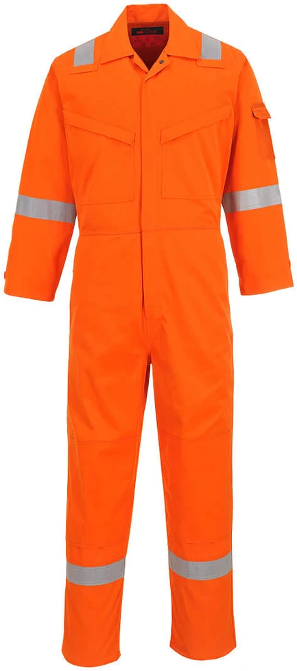 Kombinezonas atsparus liepsnai PORTWEST AF73, Dydis: 36, Pw spalvos: Oranžinis