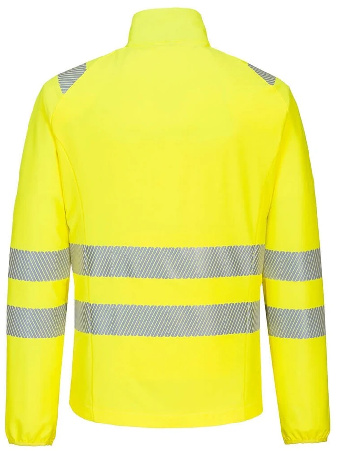 Lengva orui pralaidi PORTWEST DX481 tampri striukė, Dydis: 6XL, Pw spalvos: Geltona/Juodas