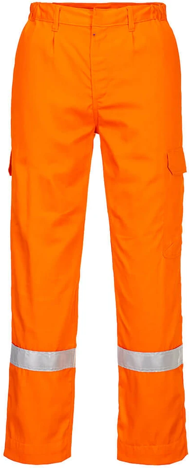 Lengvo svorio antistatinės kelnės Portwest FR412, Dydis: XL, Pw spalvos: Oranžinis
