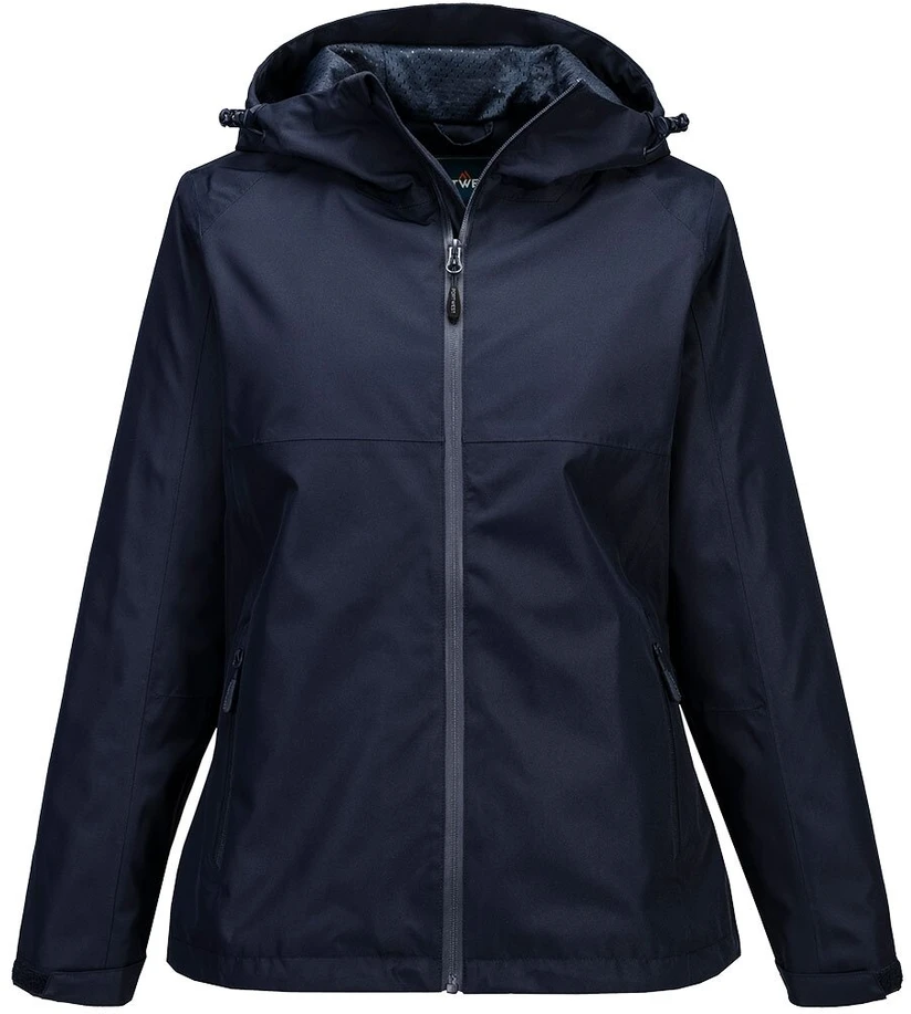 Moteriška profesionali PORTWEST S614 striukė nuo lietaus, Dydis: XL, Pw spalvos: Navy