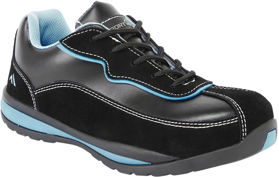 Moteriški apsauginiai sportinio stiliaus PORTWEST FW39 pusbačiai Steelite S1P HRO, Dydis: 42, Pw spalvos: Juodas