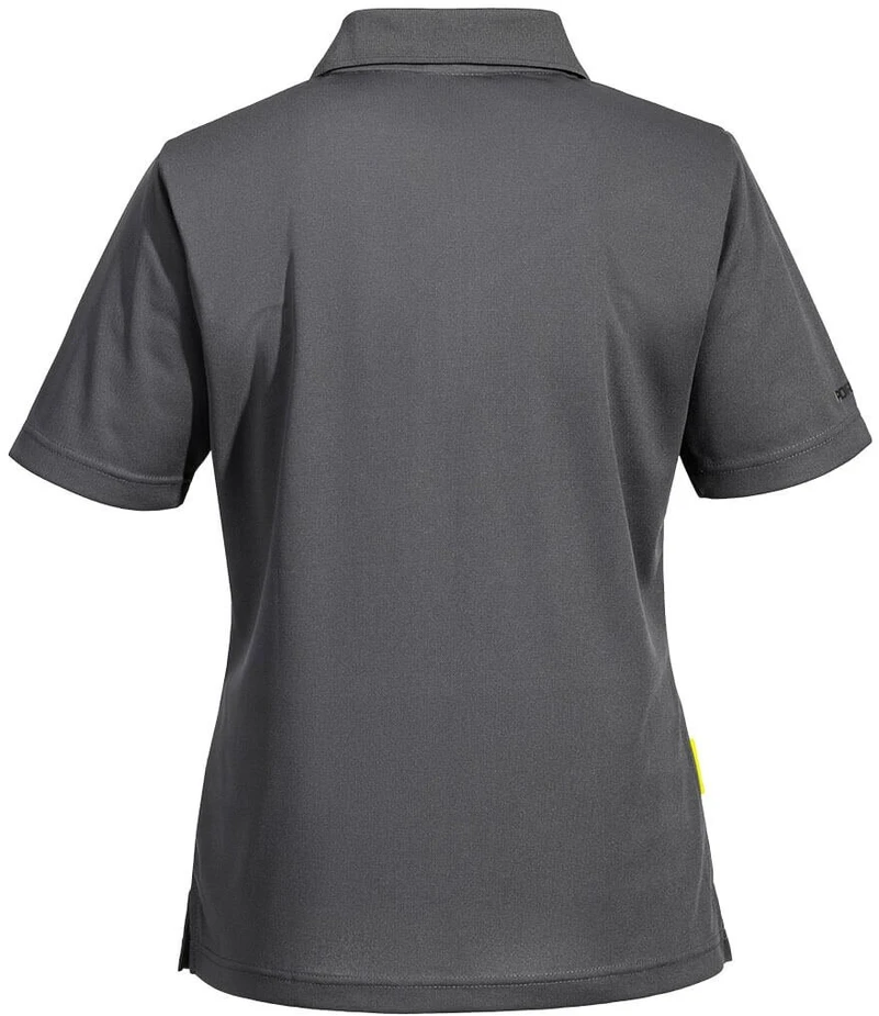 Moteriški PORTWEST DX409 darbo polo marškinėliai, Dydis: XL, Pw spalvos: Juodas