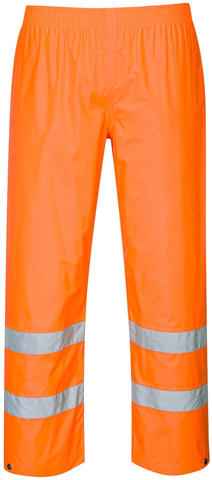 Neperšlampamos PORTWEST ES441 darbo kelnės, Dydis: L, Pw spalvos: Oranžinis