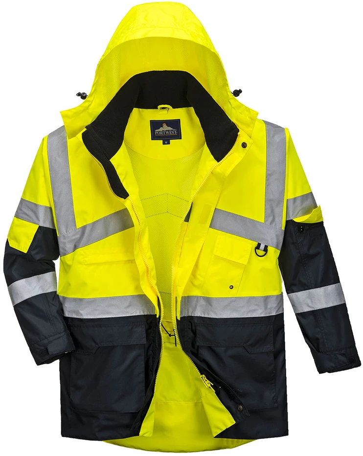 Orui pralaidi striukė Portwest S760, Dydis: XS, Pw spalvos: Geltona/Navy