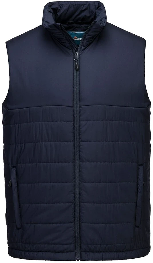 Paminkštinta ir pašiltinta PORTWEST S606 liemenė, Dydis: M, Pw spalvos: Navy