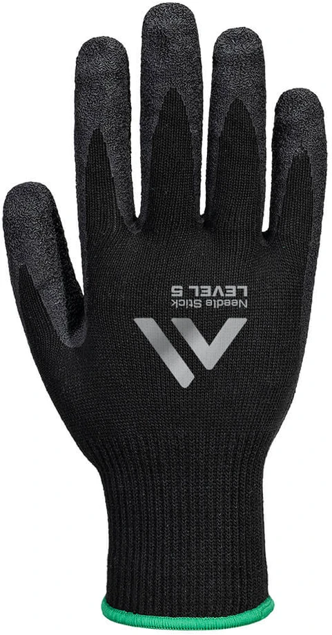 Pirštinės PORTWEST A793 nuo įpjovimo, Dydis: XL, Pw spalvos: Juodas