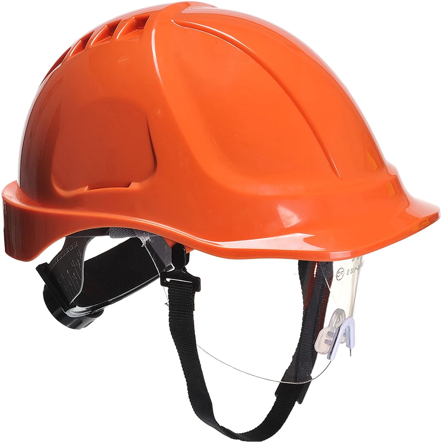 Šalmas su skydeliu Portwest PW54, Pw spalvos: Baltas