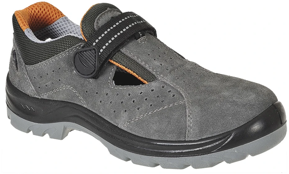 Sandalai PORTWEST FW42 Steelite Obra S1, Dydis: 39, Pw spalvos: Pilkas