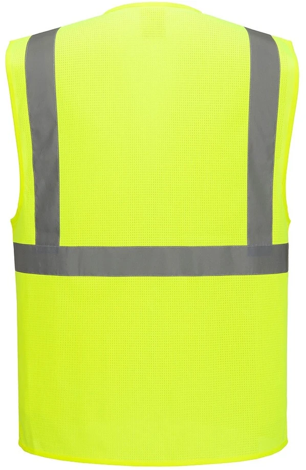 Signalinė PORTWEST ES376 darbo liemenė, Dydis: 4XL, Pw spalvos: Geltona