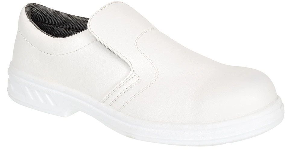 Slydimui atsparios PORTWEST FW58 darbo klumpės O2, Dydis: 47, Pw spalvos: Baltas