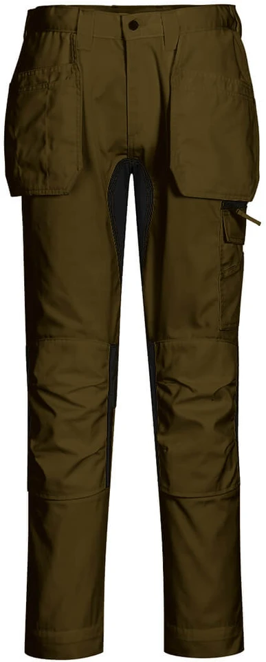 Tamprios kelnės Portwest CD883, Dydis: 34, Pw spalvos: Olive Žalias