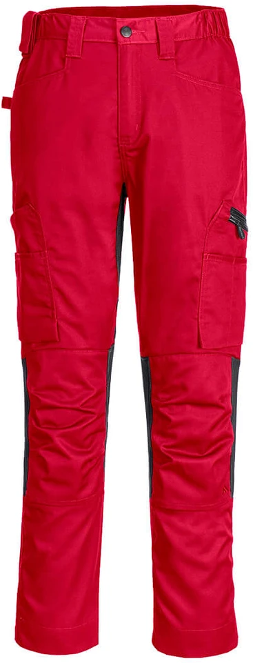 Tamprios PORTWEST CD881 darbo kelnės, Dydis: 30, Pw spalvos: Deep Raudona