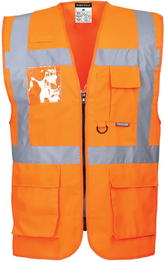 Vadovo liemenė PORTWEST S476, Dydis: M, Pw spalvos: Oranžinis