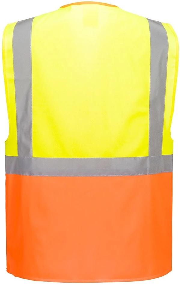 Vadovo PORTWEST S376 liemenė, Dydis: XXL, Pw spalvos: Geltona/Oranžinis