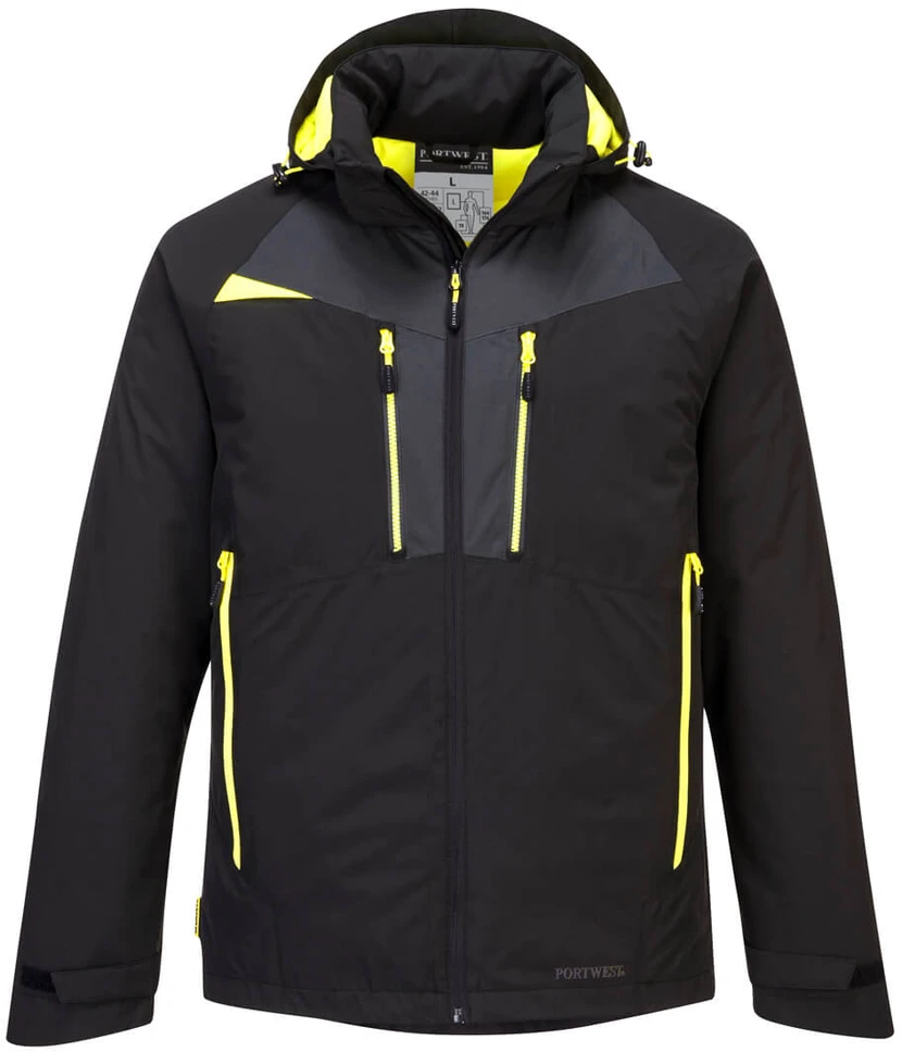 Žieminė striukė PORTWEST DX460, Dydis: M, Pw spalvos: Juodas
