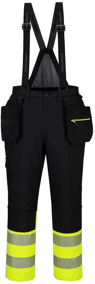 Žieminės PORTWEST DX437 kelnės, Dydis: 4XL, Pw spalvos: Geltona/Juodas