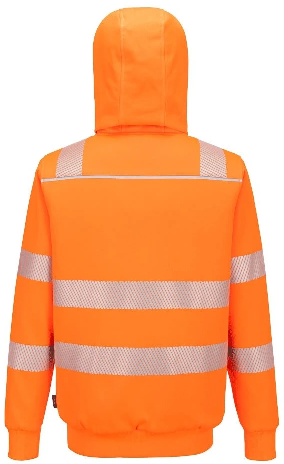Žieminis PORTWEST PW321 džemperis su gobtuvu, Dydis: 4XL, Pw spalvos: Oranžinis