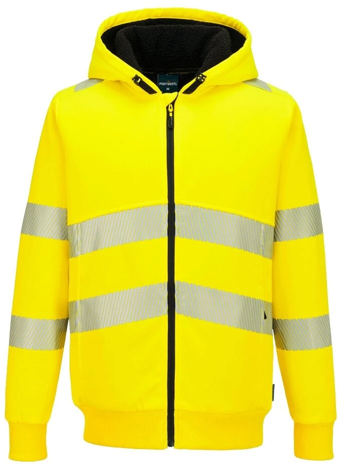 Žieminis PORTWEST PW321 džemperis su gobtuvu, Dydis: 4XL, Pw spalvos: Oranžinis