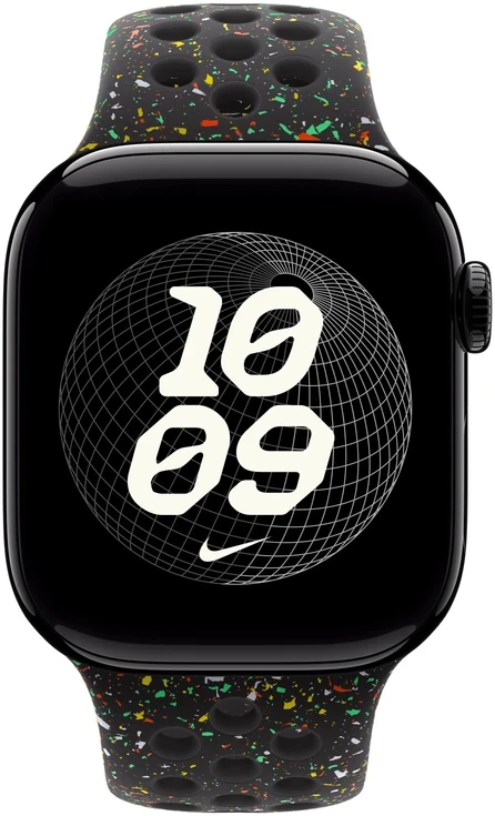 Apple Watch 42mm Midnight Black Nike Sport Band - M/L - MGAF4ZM/A