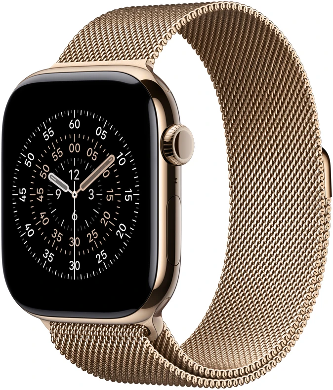 Apple Watch 46mm Gold Milanese Loop - M/L - MGJ54ZM/A