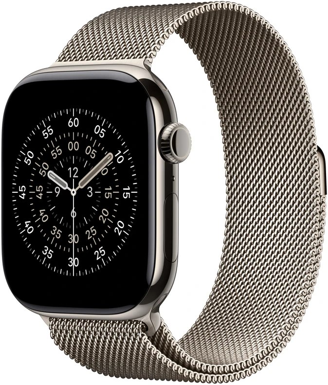Apple Watch 46mm Natural Milanese Loop - M/L - MGJ34ZM/A