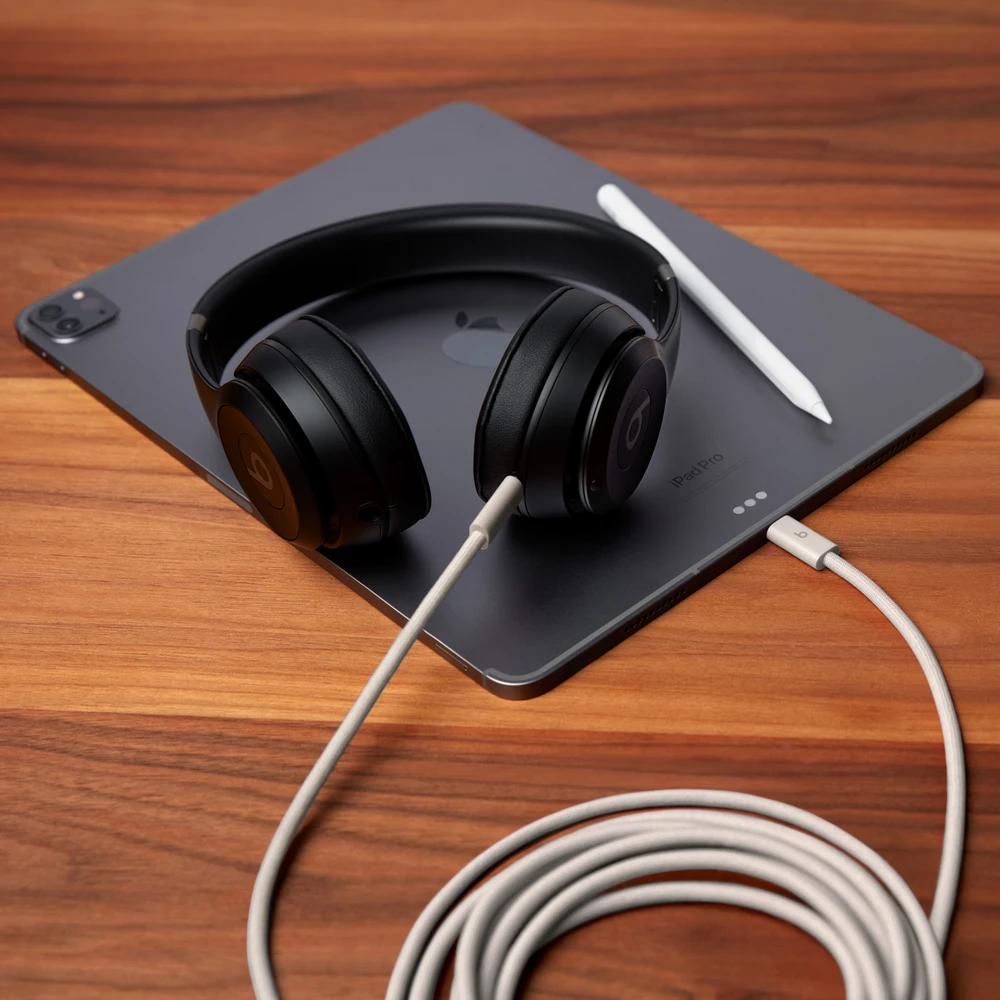 Beats 240W USB-C to USB-C Braided Cable (3 m) - Surge Stone - MHX74ZM/A