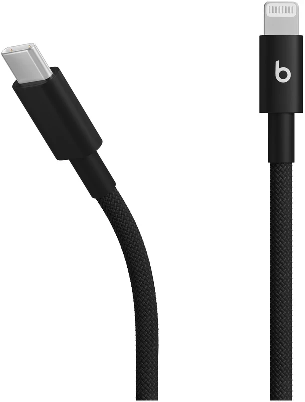 Beats USB-C to Lightning Woven Cable (1.5 m) - Bolt Black - MDGK4ZM/A
