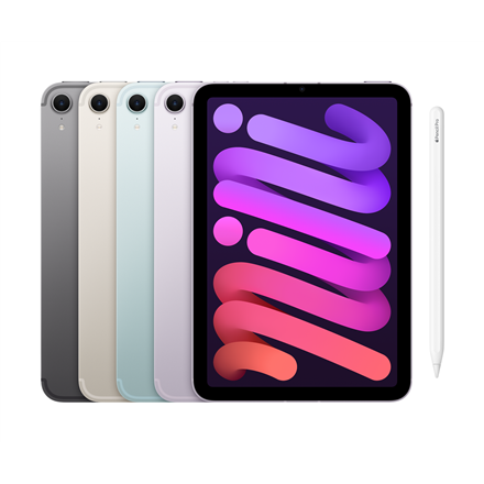 Planšetė Apple iPad mini (A17 Pro) Wi-Fi + Cellular 256GB Kosminė