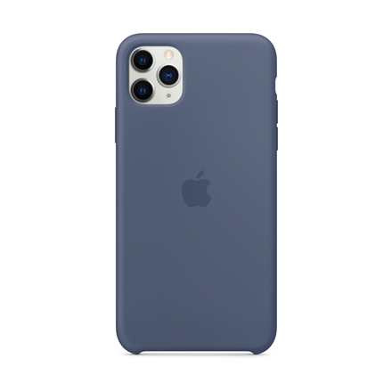 Apple iPhone 11 Pro Max Silikoninis dėklas - Aliaskos mėlynas