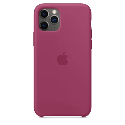 Apple iPhone 11 Pro Silikoninis dėklas - Tamsiai rožinis