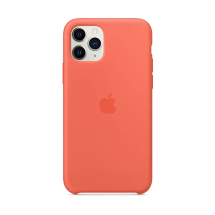 Apple iPhone 11 Pro Silikoninis dėklas - Clementine (Oranžinis)