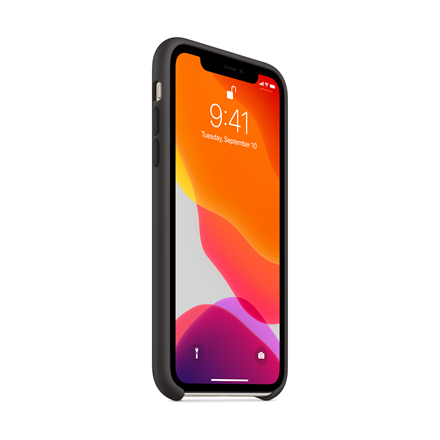 Apple iPhone 11 Silikoninis dėklas - Juodas