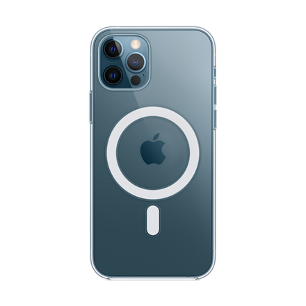 Dėklas skirtas Apple iPhone 12, 12 Pro su MagSafe, skaidrus