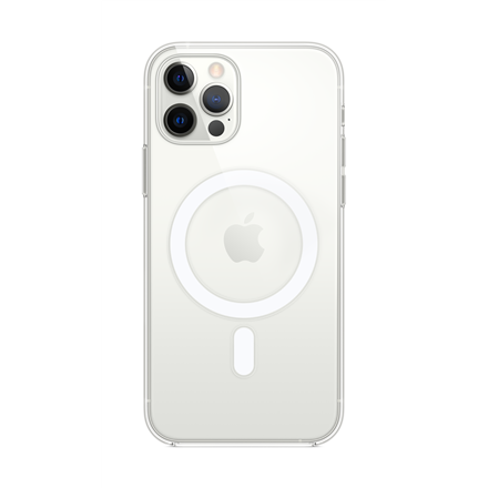 Dėklas skirtas Apple iPhone 12, 12 Pro su MagSafe, skaidrus