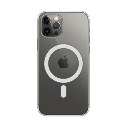 Dėklas skirtas Apple iPhone 12, 12 Pro su MagSafe, skaidrus