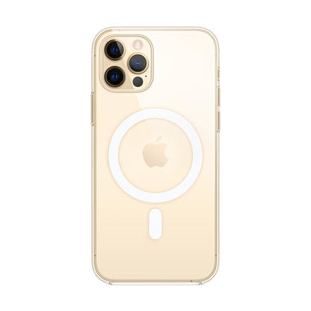 Dėklas skirtas Apple iPhone 12, 12 Pro su MagSafe, skaidrus