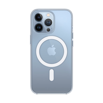 Apple „iPhone 13 Pro“ skaidrus dėklas su „MagSafe“.