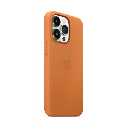 Apple iPhone 13 Pro Odinis dėklas su MagSafe, Rudas (Golden Brown)