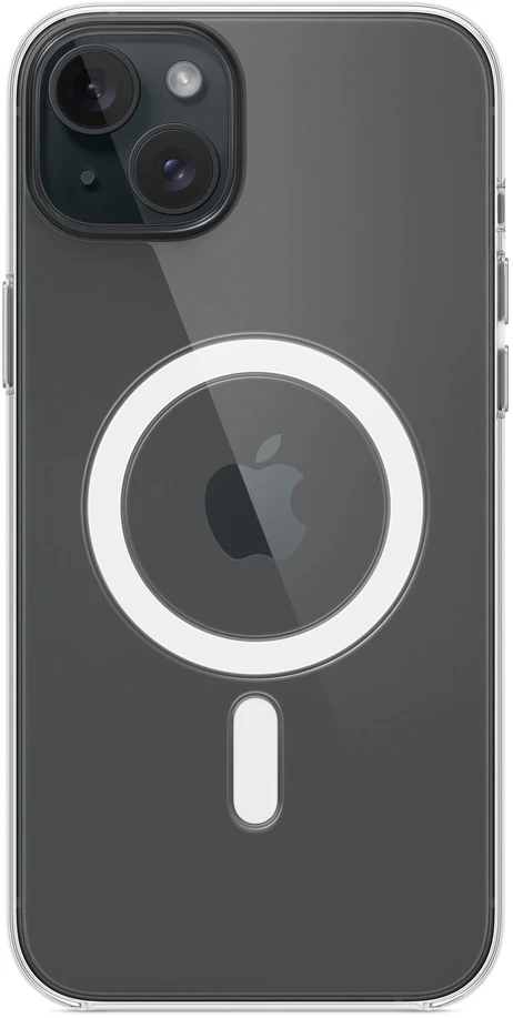 Apple iPhone 15 Plus Clear Case with MagSafe - MXRL3ZM/A