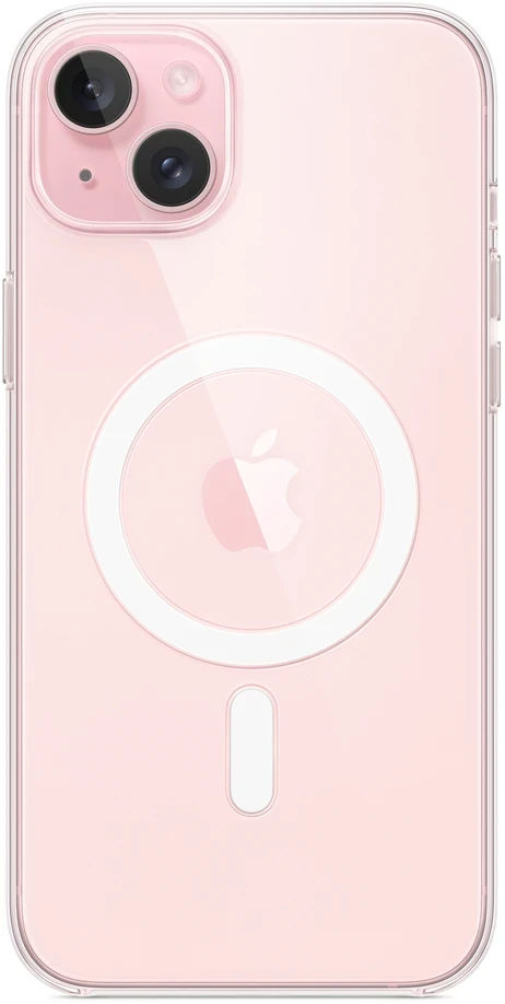 Apple iPhone 15 Plus Clear Case with MagSafe - MXRL3ZM/A