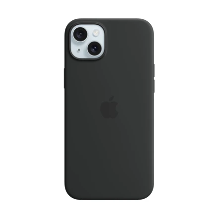 iPhone 15 Plus Silicone Case with MagSafe - Black aprašymas - Prekės nuotrauka