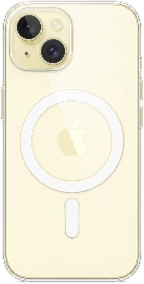 Apple iPhone 15 Clear Case with MagSafe - MXRK3ZM/A