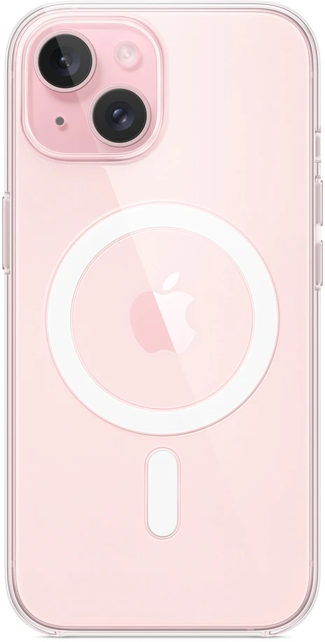 Apple iPhone 15 Clear Case with MagSafe - MXRK3ZM/A